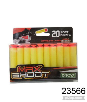 Imagen de REPUESTOS DARDO MAX SHOOT X20 6.26